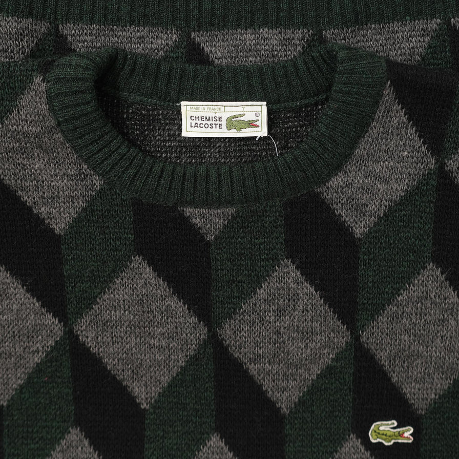 Vintage Lacoste Knit Sweater Large 