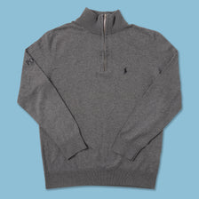Vintage Polo Ralph Lauren Q-Zip Sweater Small 