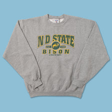 Vintage North Dakota Bisons Sweater Small 