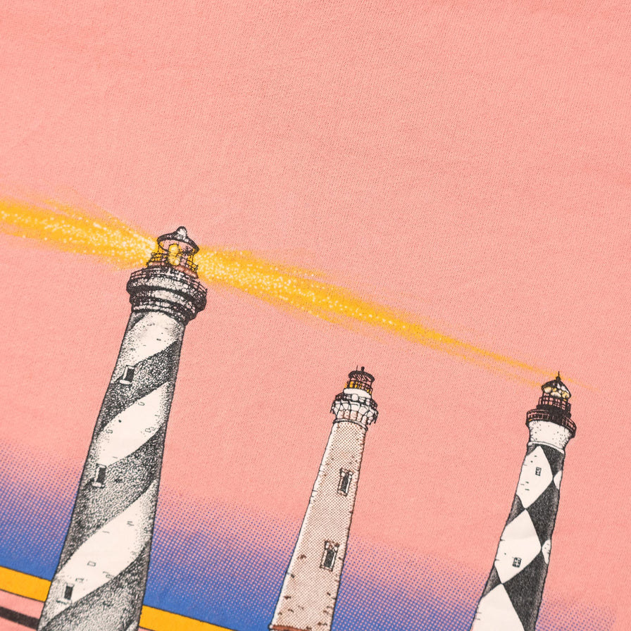 Vintage Lighthouse Sweater Large 