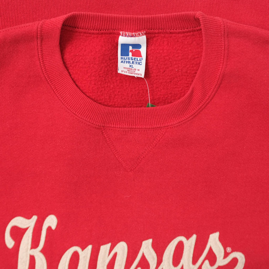 Vintage Kansas Jayhawks Sweater Large 