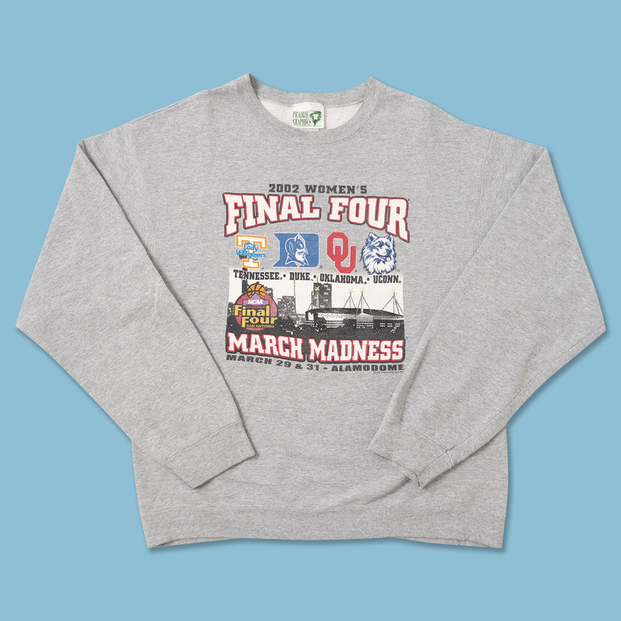 Vintage 2002 Womens Final Four Sweater Medium 