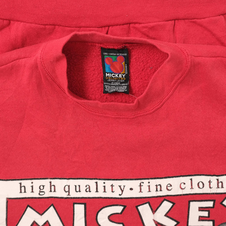 Vintage Mickey Mouse Sweater Large 