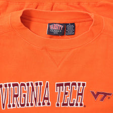Vintage Virginia Tech Hokies Hoodie Large