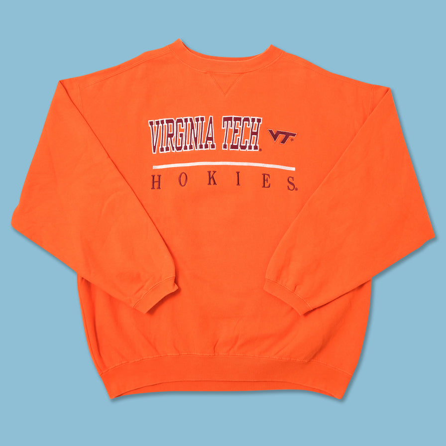 Vintage Virginia Tech Hokies Hoodie Large 
