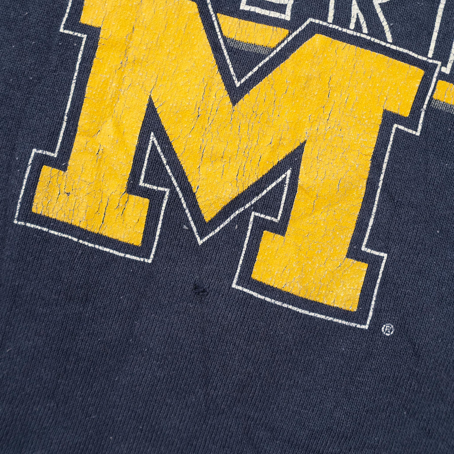 Vintage Michigan Wolverines Sweater Large 