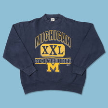 Vintage Michigan Wolverines Sweater Large 