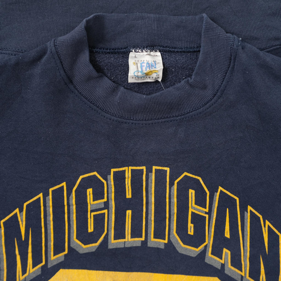 Vintage Michigan Wolverines Sweater Large 