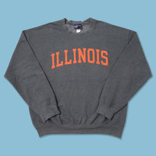 Vintage Ilinois Sweater Large 