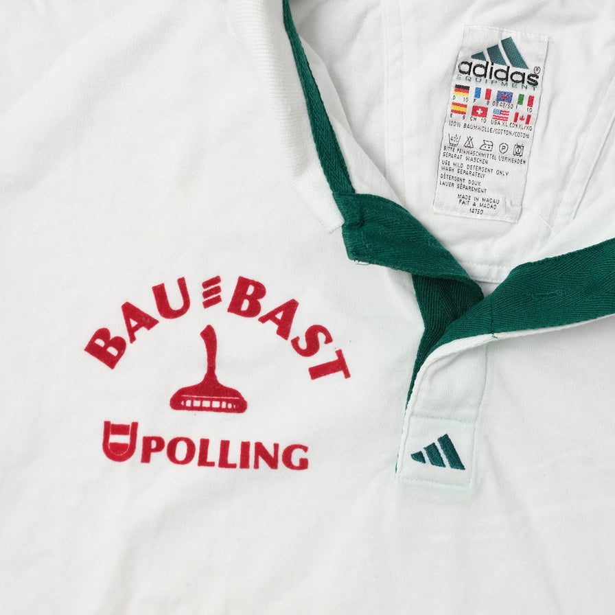 Vintage adidas Equipment Polo XLarge 