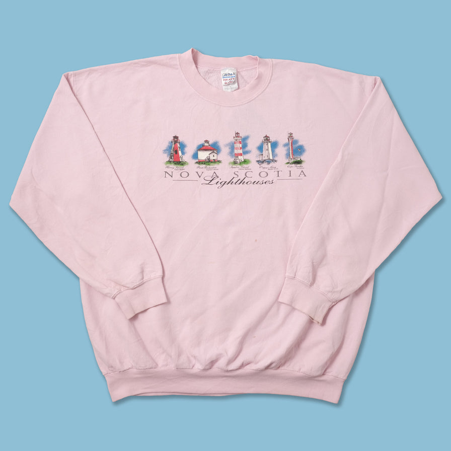 Vintage Lighthouse Sweater XLarge 