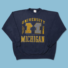 Vintage Michigan Wolverines Sweater XXLarge 
