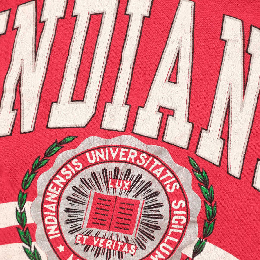 Vintage University Indiana Hoosiers Sweater Large 