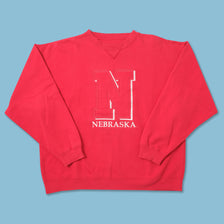 Vintage Nebraska Sweater XLarge 