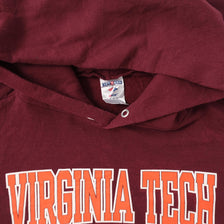 Vintage Virginia Tech Hokies Hoodie XLarge 