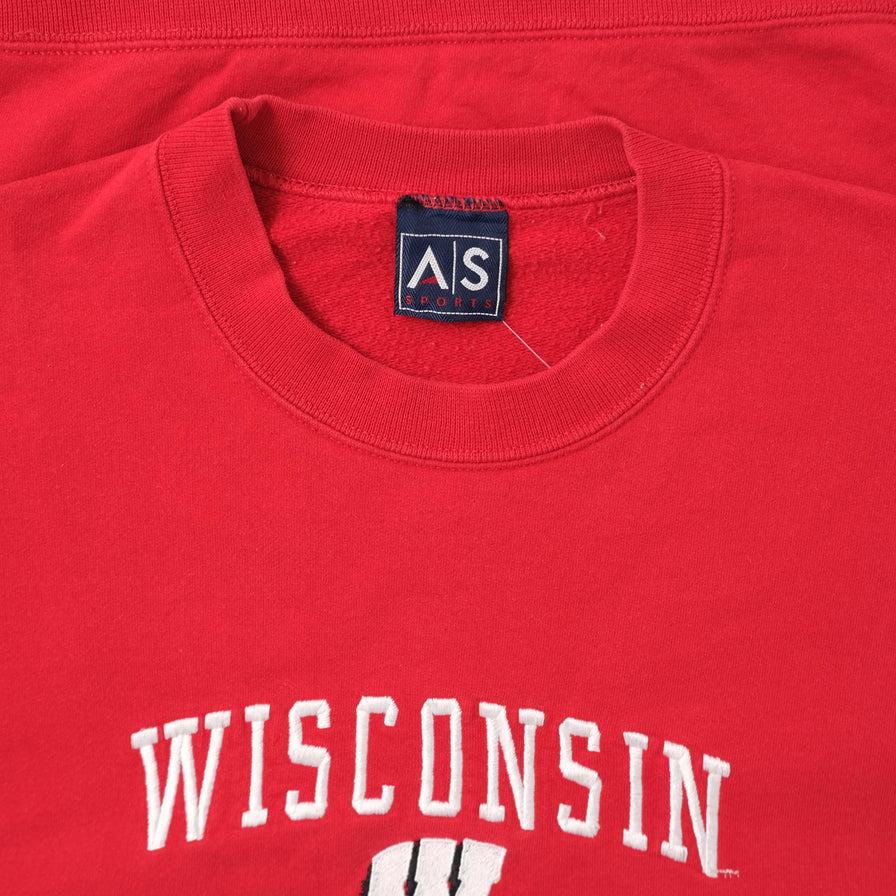 Vintage Wisconsin Badgers Sweater Large 