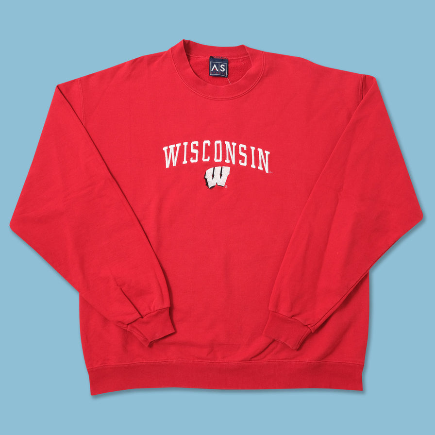 Vintage Wisconsin Badgers Sweater Large 
