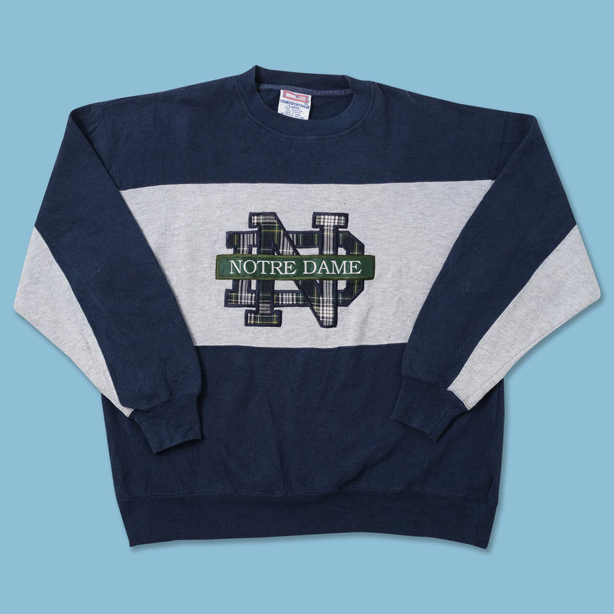 Vintage Notre Dame Sweater Large 