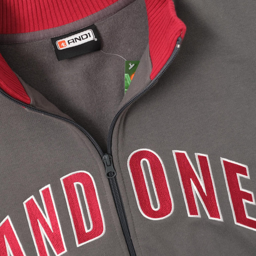 Vintage DS And1 Sweater Jacket XLarge 