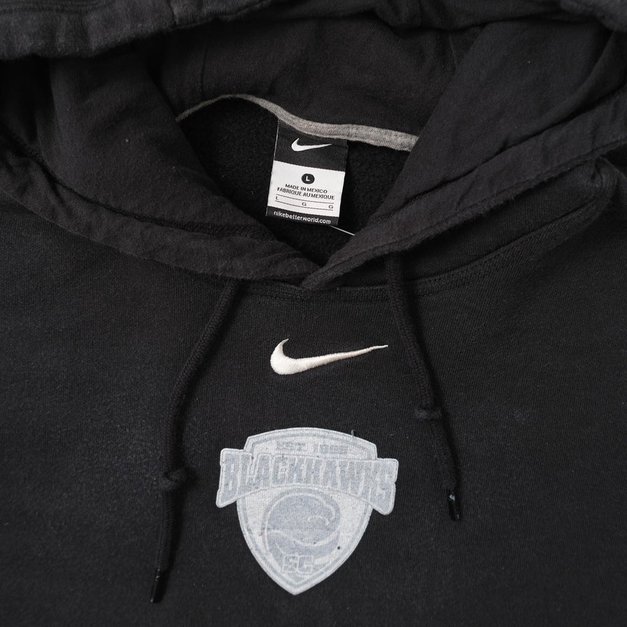 Nike Middle Swoosh Blackhawks Hoody Large 