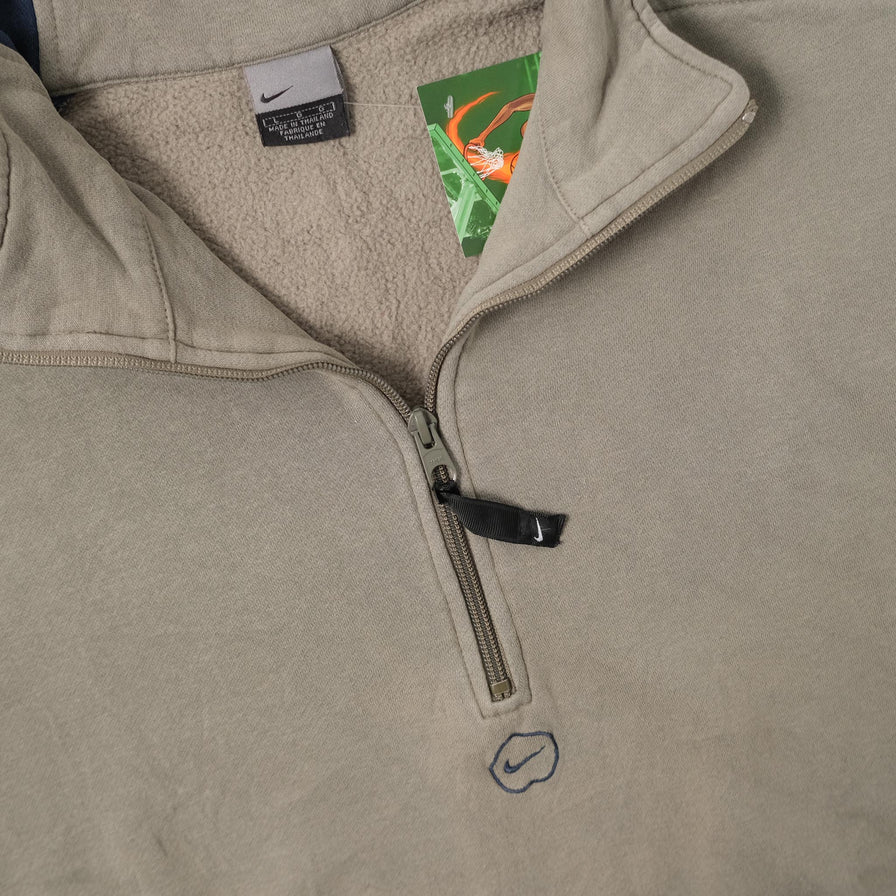 Vintage Nike Q-Zip Sweater Large 