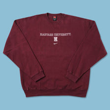 Vintage Nike Harvard Sweater Large 