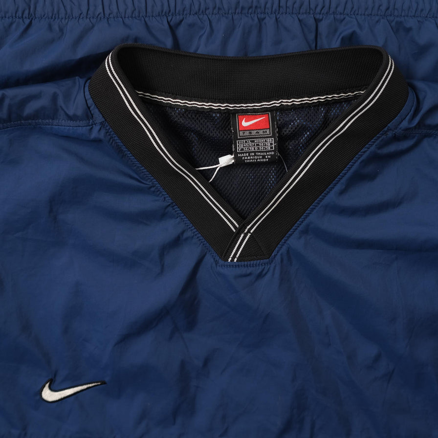 Vintage Nike V-Neck Track Top XLarge 
