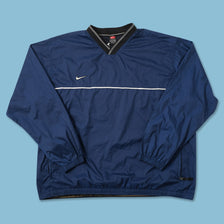 Vintage Nike V-Neck Track Top XLarge 