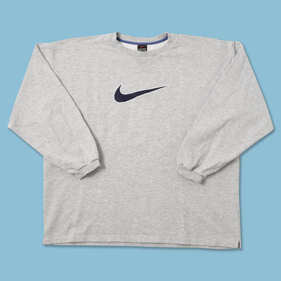 Vintage Nike Middle Swoosh Sweater XLarge 