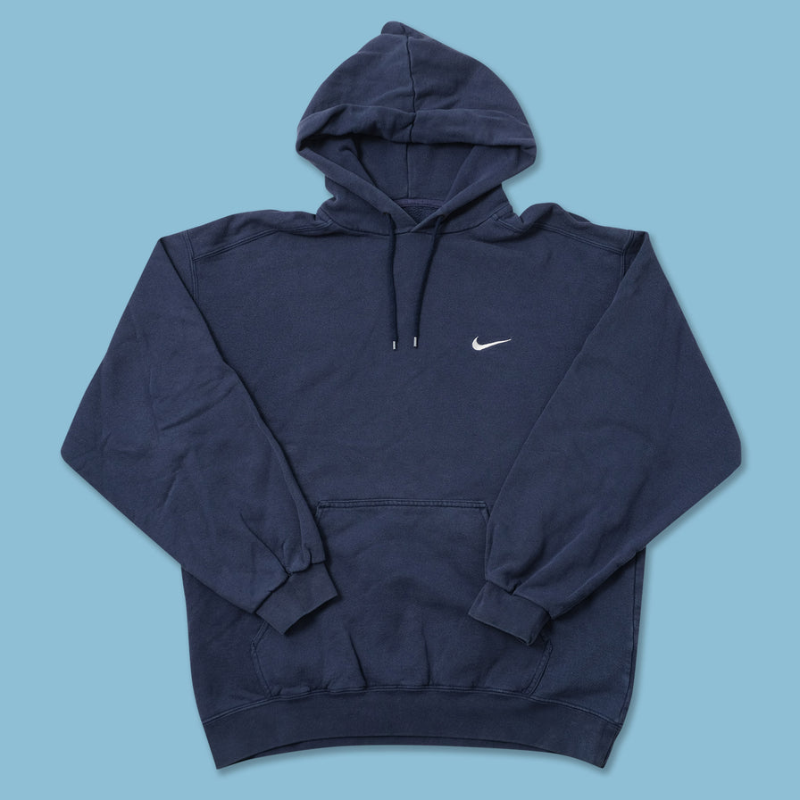 Vintage Nike Mini Swoosh Hoody Large 