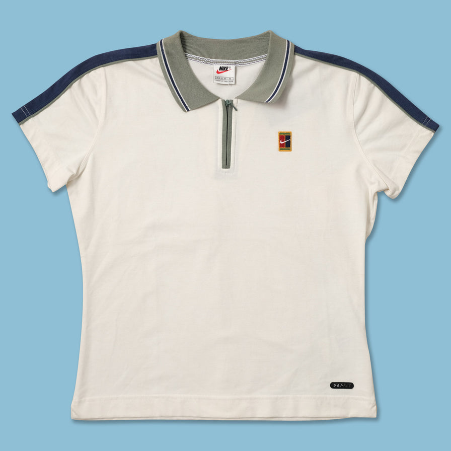 Vintage DS NikeCourt Women's Polo Medium 