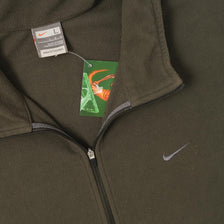 Nike Mini Swoosh Q-Zip Fleece Large 