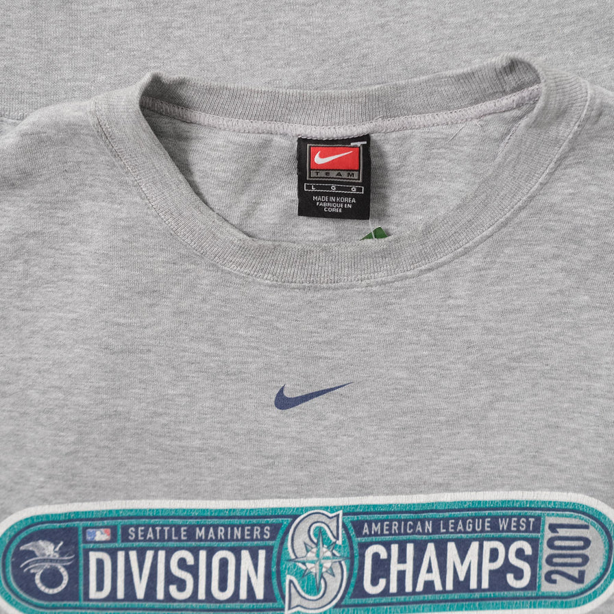 Vintage 2001 Nike Seattle Mariners Sweater Large 