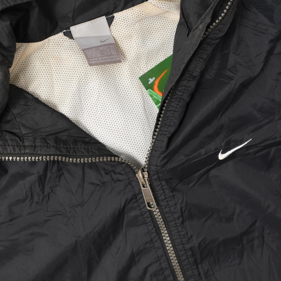 Vintage Nike Hooded Track Jacket Medium 