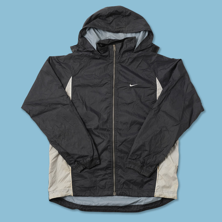Vintage Nike Hooded Track Jacket Medium 