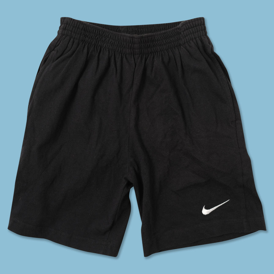 Black nike sweatshorts on sale