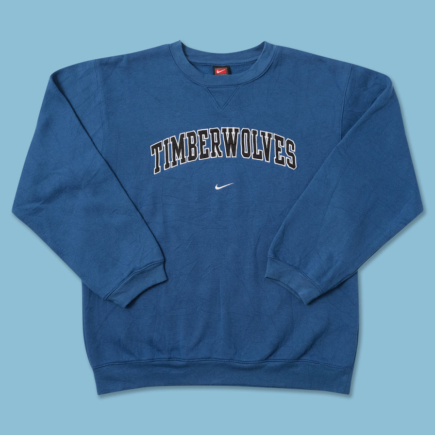 Vintage Nike Timberwolves Sweater Small 