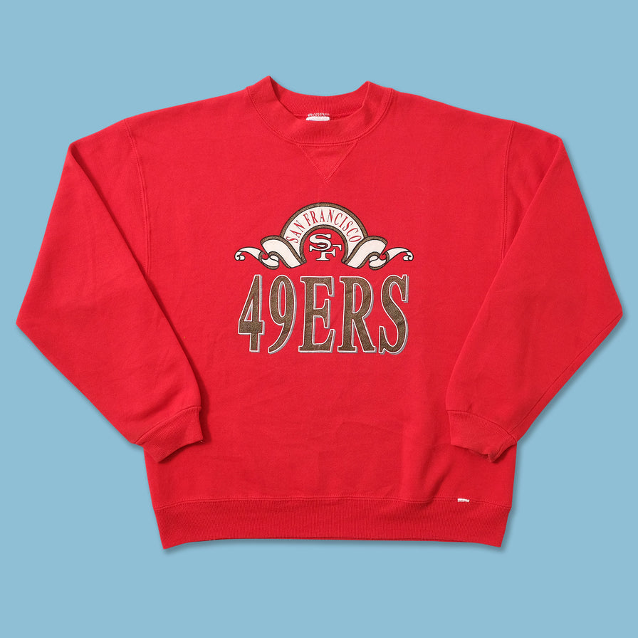 Vintage Women's Russell Athletic 49ers Sweater XSmall 