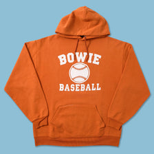 Vintage Bowie Baseball Hoody Large 