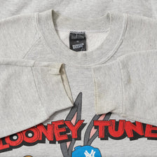 Vintage Looney Tunes NY Yankees Sweater Small 