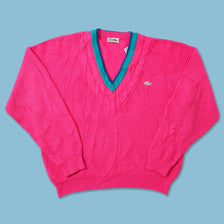 Vintage Lacoste Knit Sweater XLarge 