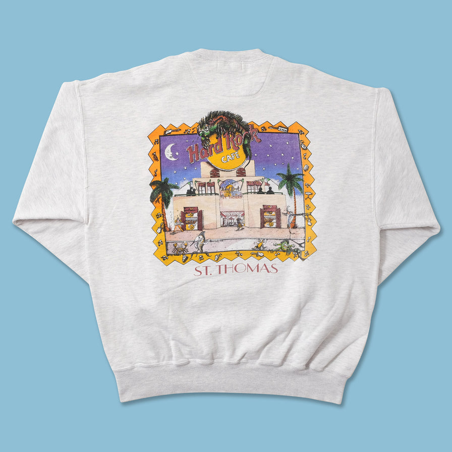 Vintage Hard Rock Cafe St. Thomas Sweater XLarge 