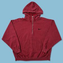 Vintage Nike Half Zip Hoody XLarge 