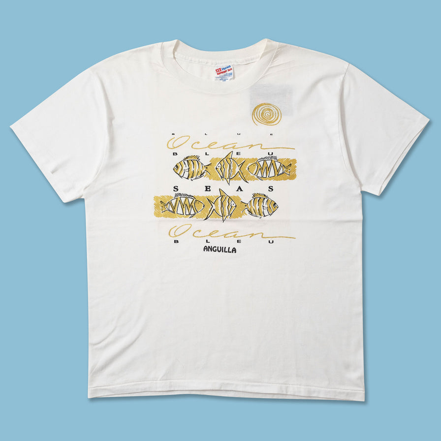 Vintage Fishes T-Shirt Large 