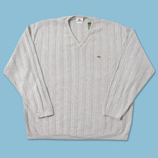 Vintage Lacoste Knit Sweater XLarge 