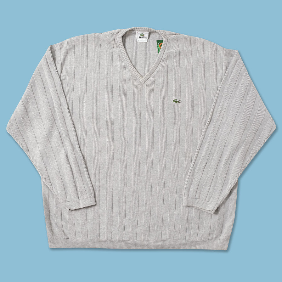 Vintage Lacoste Knit Sweater XLarge 