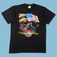 Vintage Biker T-Shirt XLarge 