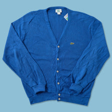 Vintage Izod Lacoste Knit Cardigan Large 