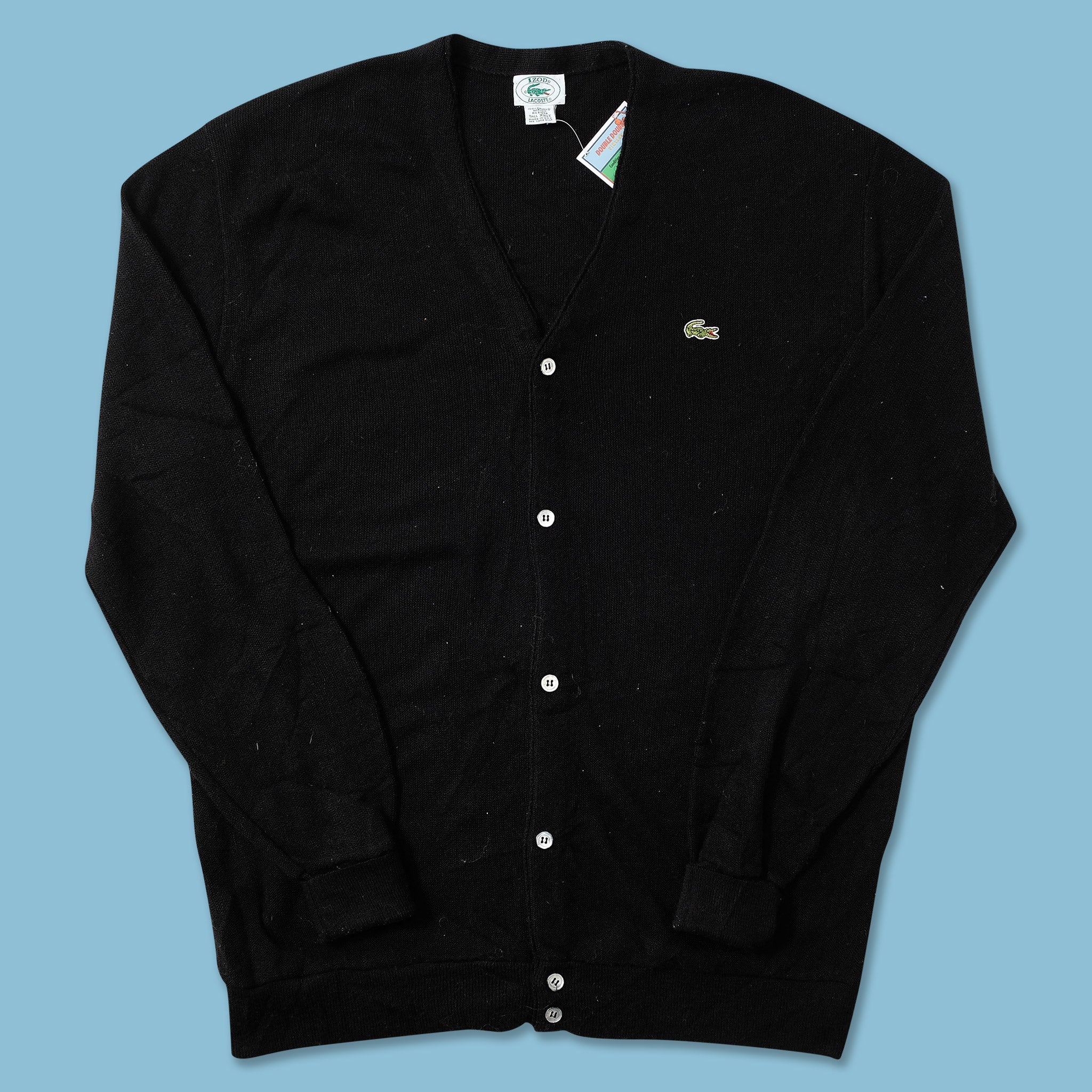 トップス 60's IZODOFLONDON LACOSTE Knit cardigan Vintage 60's Izod of London Yellow Cardigan Sweater Orlon