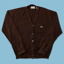 Vintage Izod Lacoste Knit Cardigan Small 